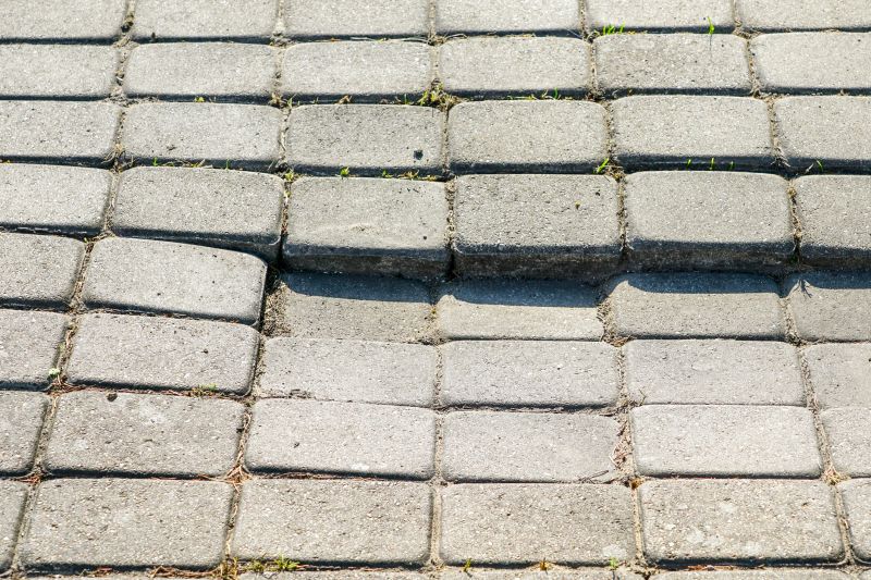 Damaged Paver Surface